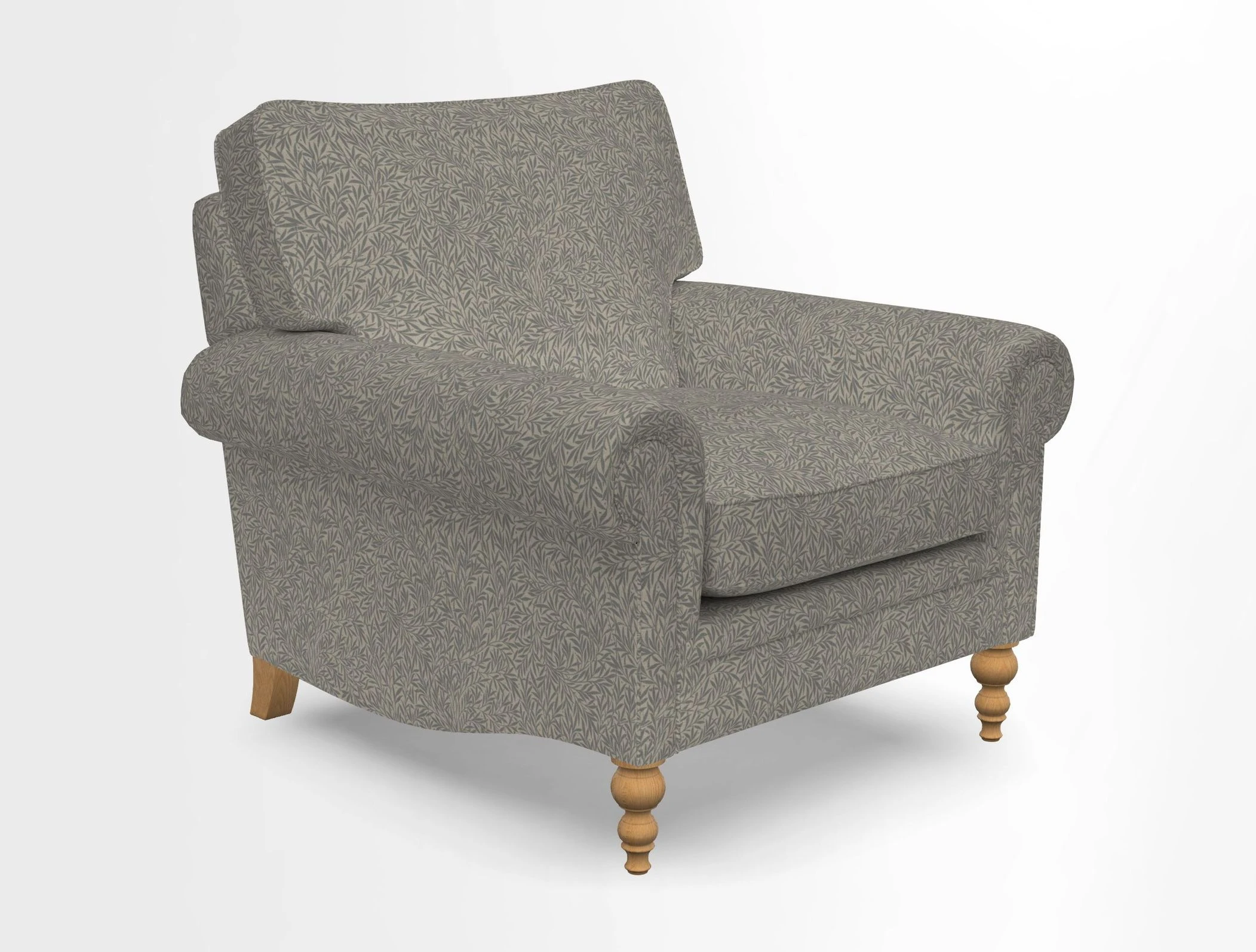 Aldingbourne Chair in Grain Sack Stripe Linen Red