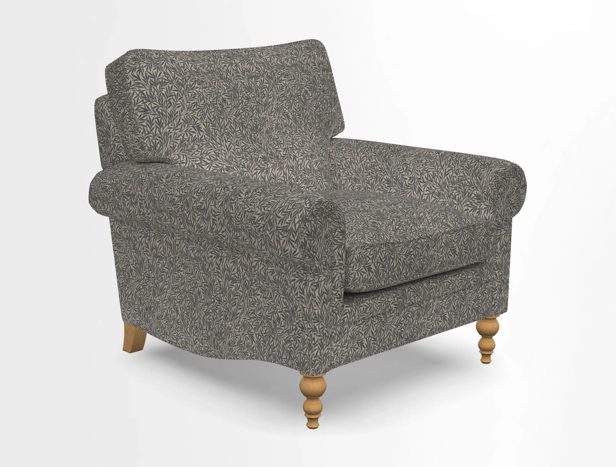 Aldingbourne Chair in Grain Sack Stripe Linen Red