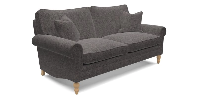 Aldingbourne 4 Seater Sofa in RHS Etta's Bouquet Alba Truffle