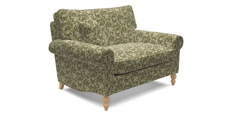 Aldingbourne 3 seater sofa in Grain Sack Stripe Linen Red