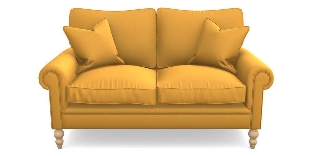 Product photograph of Aldingbourne 2 5 Seater Sofa In Clever Glossy Velvet - Fools Gold from Sofas and Stuff Limited