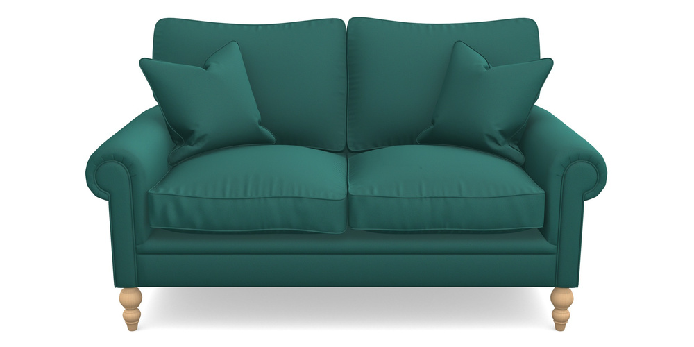 Product photograph of Aldingbourne 2 5 Seater Sofa In Clever Glossy Velvet - Kingfisher from Sofas and Stuff Limited