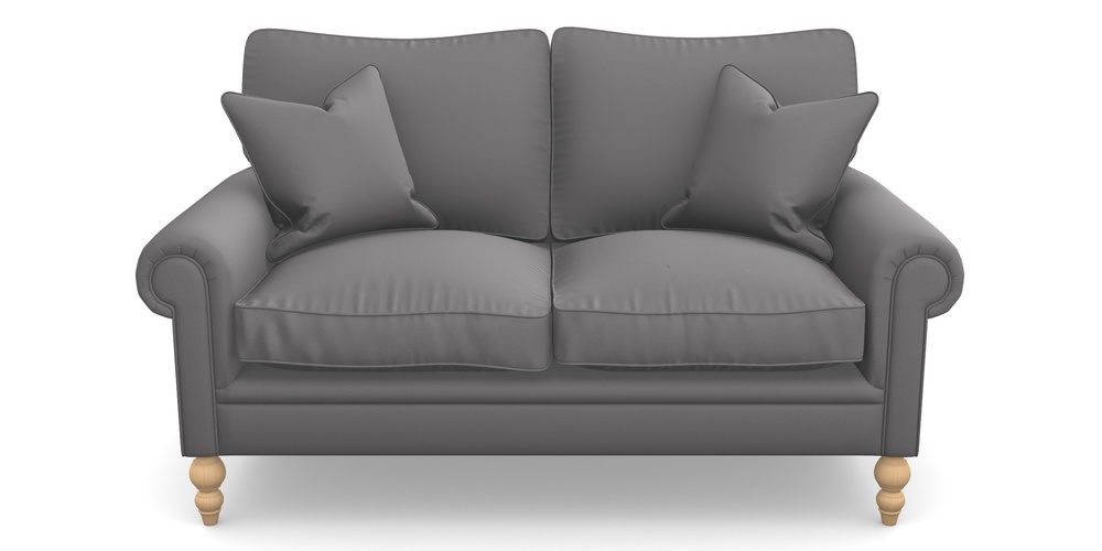 Product photograph of Aldingbourne 2 5 Seater Sofa In Clever Glossy Velvet - Shadow from Sofas and Stuff Limited