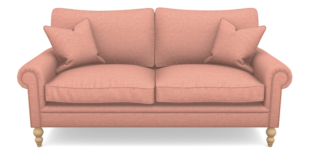 Product photograph of Aldingbourne 3 Seater Sofa In Basket Weave - Peony from Sofas and Stuff Limited