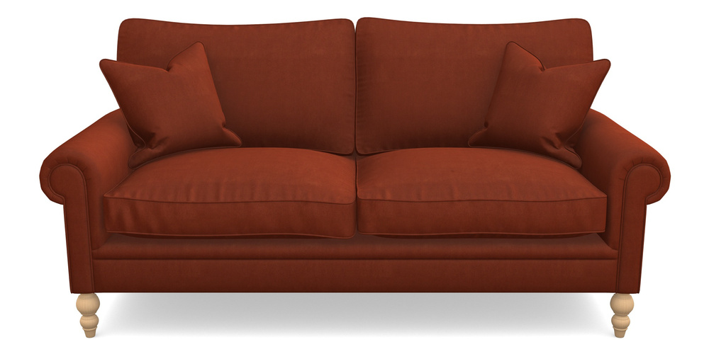 Product photograph of Aldingbourne 3 Seater Sofa In Clever Tough And Eco Velvet - Tawny from Sofas and Stuff Limited