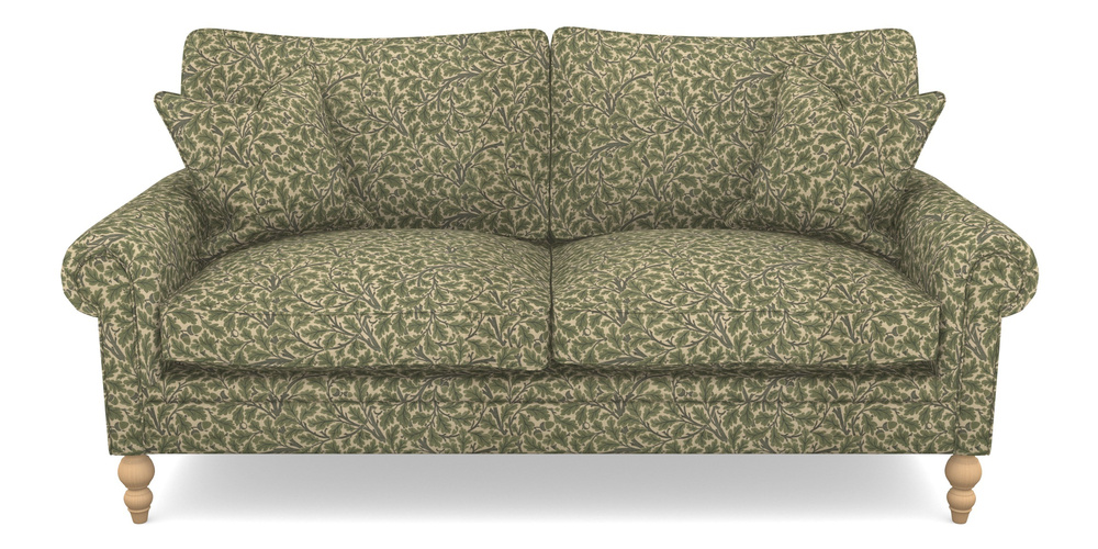 Product photograph of Aldingbourne 3 Seater Sofa In V A Drawn From Nature Collection - Oak Tree - Light Green from Sofas and Stuff Limited