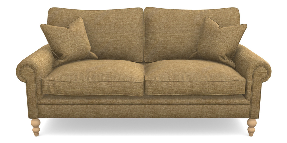 Product photograph of Aldingbourne 3 Seater Sofa In Textured Velvet - Balsa from Sofas and Stuff Limited