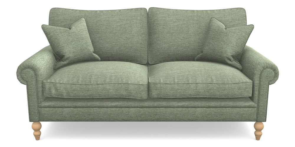 Product photograph of Aldingbourne 3 Seater Sofa In Textured Velvet - Seagrass from Sofas and Stuff Limited