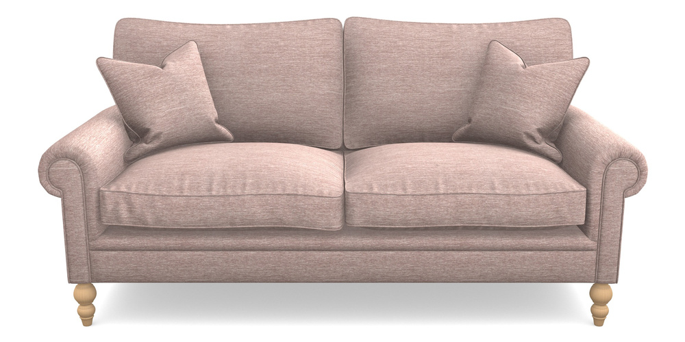 Product photograph of Aldingbourne 3 Seater Sofa In Textured Velvet - Wisteria from Sofas and Stuff Limited