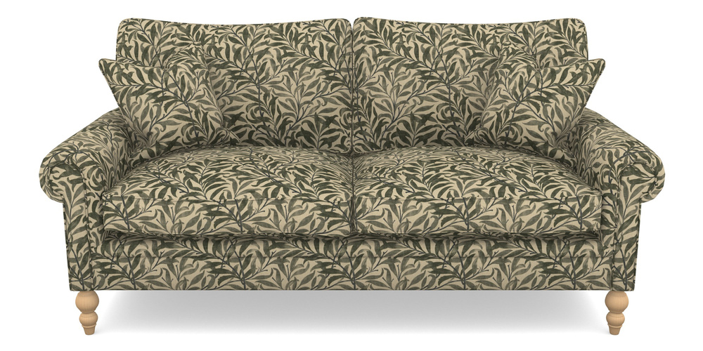 Product photograph of Aldingbourne 3 Seater Sofa In V A Drawn From Nature - Willow Bough Large - Dark Green from Sofas and Stuff Limited