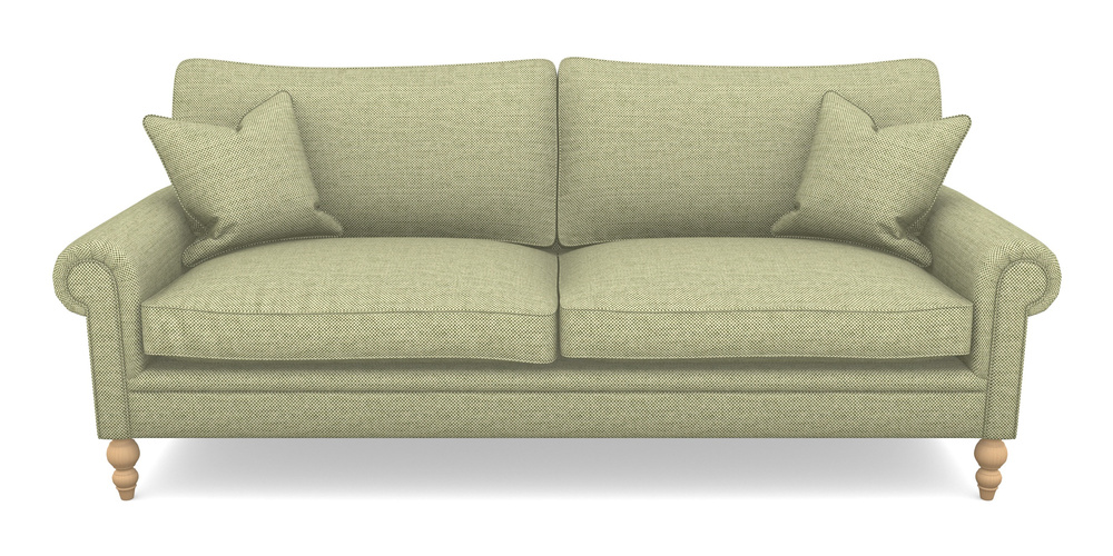 Product photograph of Aldingbourne 4 Seater Sofa In Basket Weave - Sage from Sofas and Stuff Limited