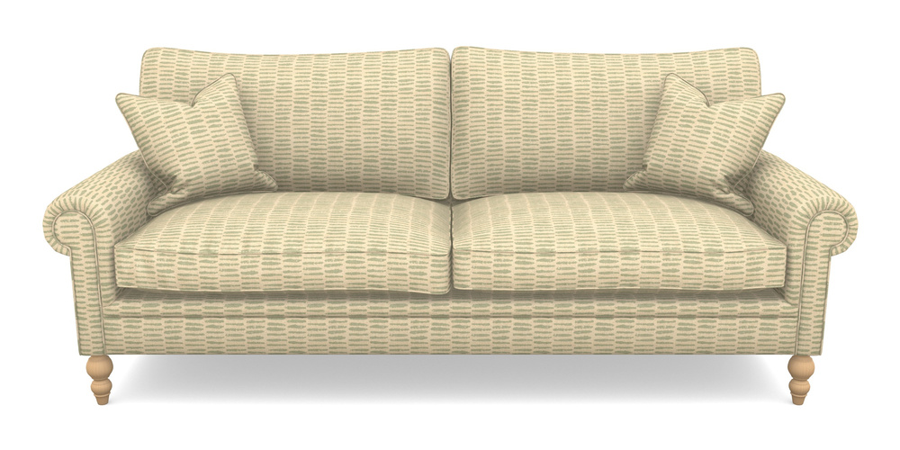 Product photograph of Aldingbourne 4 Seater Sofa In Cloth 18 - Daub - Fennel from Sofas and Stuff Limited