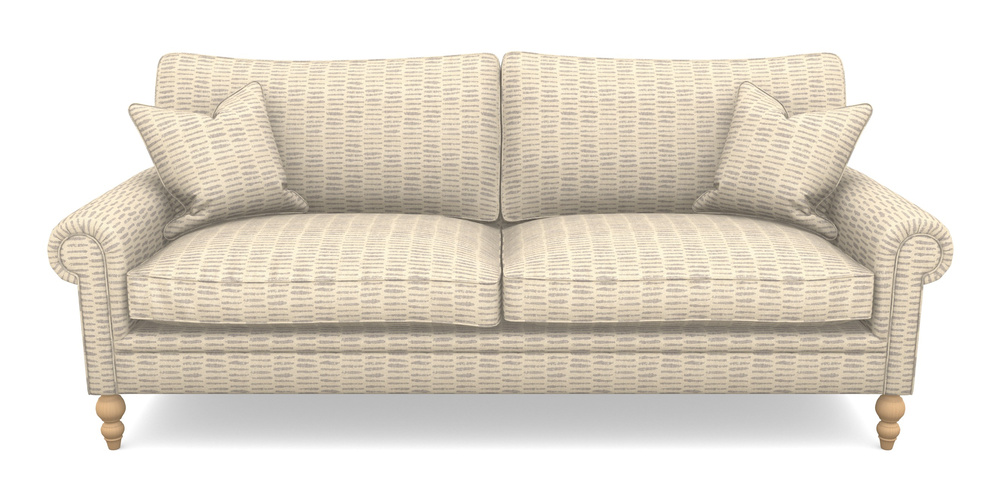 Product photograph of Aldingbourne 4 Seater Sofa In Cloth 18 - Daub - Lavender from Sofas and Stuff Limited