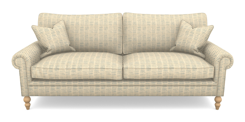 Product photograph of Aldingbourne 4 Seater Sofa In Cloth 18 - Daub - Monsoon from Sofas and Stuff Limited