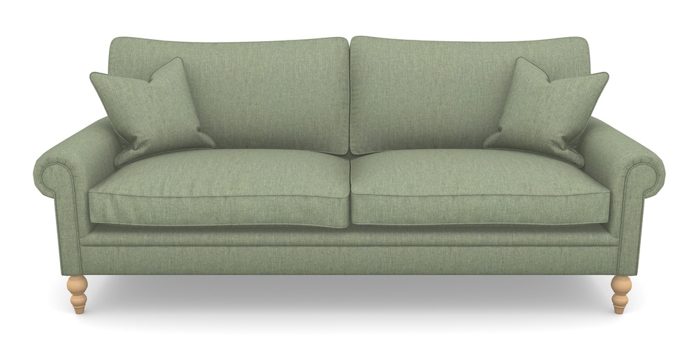 Product photograph of Aldingbourne 4 Seater Sofa In Clever Cotton Mix - Forest from Sofas and Stuff Limited