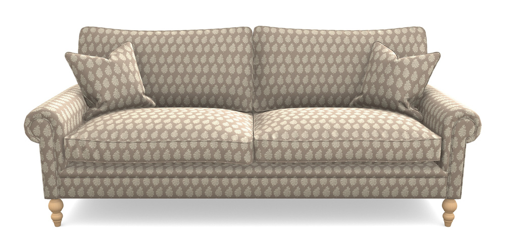 Product photograph of Aldingbourne 4 Seater Sofa In Cloth 21 - Oak Leaf - Beech from Sofas and Stuff Limited