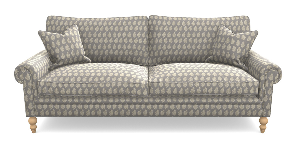 Product photograph of Aldingbourne 4 Seater Sofa In Cloth 21 - Oak Leaf - Magnesium from Sofas and Stuff Limited