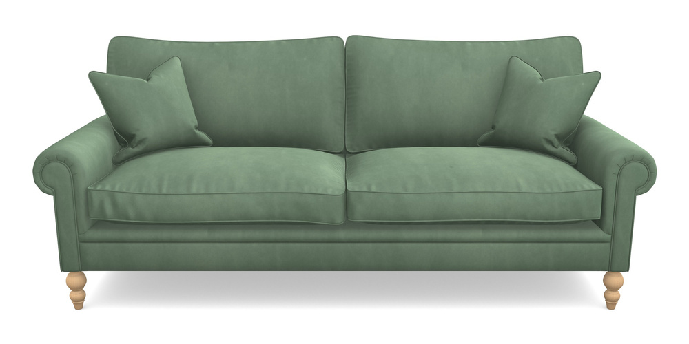 Product photograph of Aldingbourne 4 Seater Sofa In House Clever Velvet - Celadon from Sofas and Stuff Limited