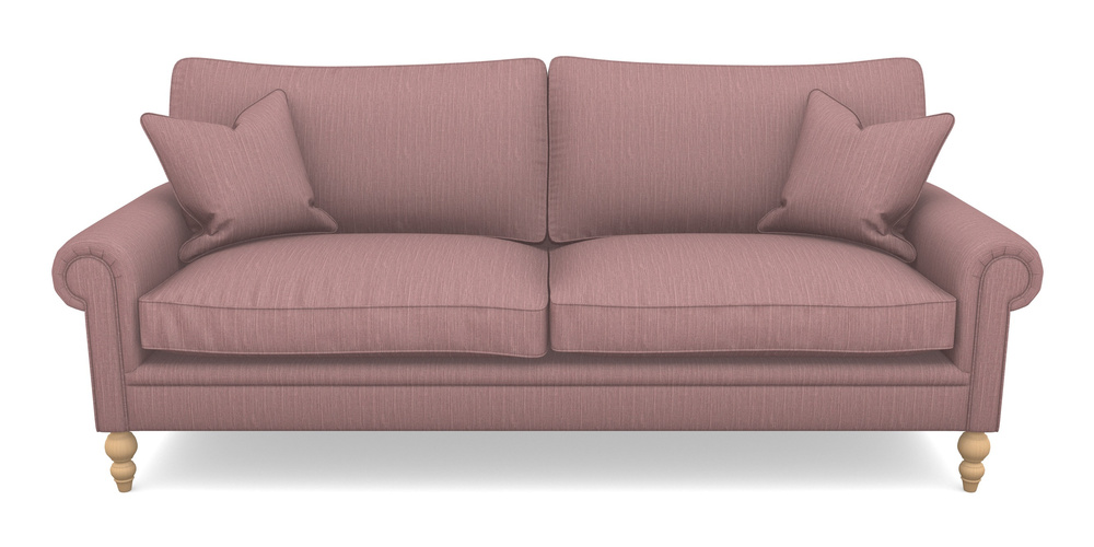 Product photograph of Aldingbourne 4 Seater Sofa In Herringbone - Thistle from Sofas and Stuff Limited