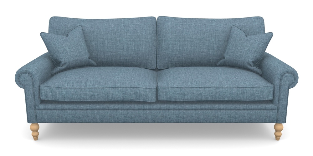 Product photograph of Aldingbourne 4 Seater Sofa In House Plain - Cobalt from Sofas and Stuff Limited