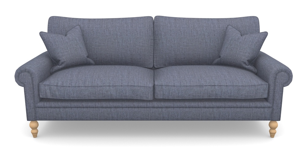 Product photograph of Aldingbourne 4 Seater Sofa In House Plain - Denim from Sofas and Stuff Limited