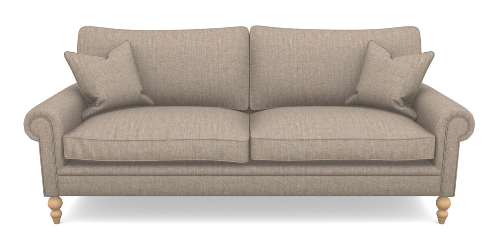 Product photograph of Aldingbourne 4 Seater Sofa In House Plain - Nutmeg from Sofas and Stuff Limited