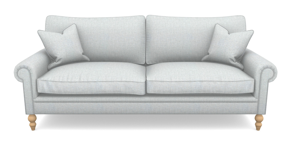 Product photograph of Aldingbourne 4 Seater Sofa In House Plain - Silver from Sofas and Stuff Limited