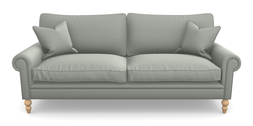 Product photograph of Aldingbourne 4 Seater Sofa In House Velvet - Elephant from Sofas and Stuff Limited