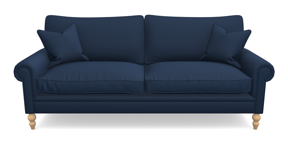 Product photograph of Aldingbourne 4 Seater Sofa In House Velvet - Indigo from Sofas and Stuff Limited
