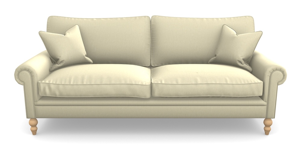 Product photograph of Aldingbourne 4 Seater Sofa In House Velvet - Latte from Sofas and Stuff Limited