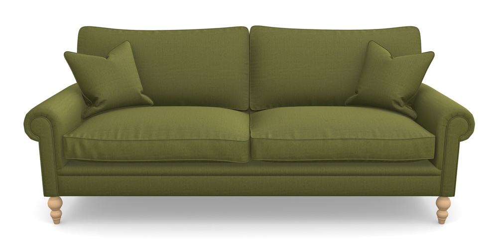 Product photograph of Aldingbourne 4 Seater Sofa In House Velvet - Olive from Sofas and Stuff Limited