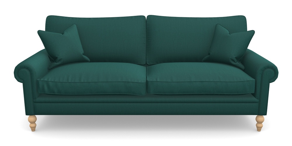 Product photograph of Aldingbourne 4 Seater Sofa In House Velvet - Peacock from Sofas and Stuff Limited
