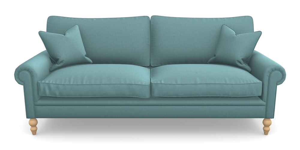 Product photograph of Aldingbourne 4 Seater Sofa In House Velvet - Wedgewood from Sofas and Stuff Limited