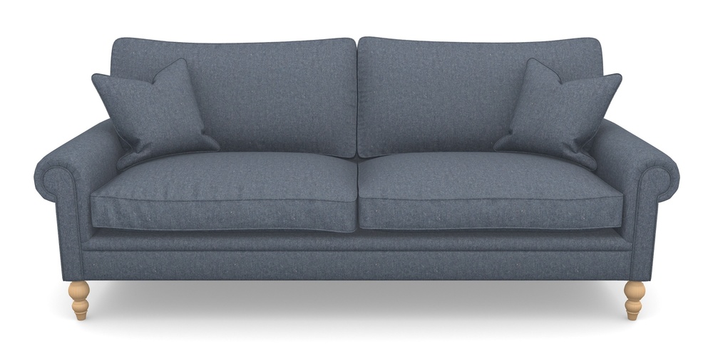 Product photograph of Aldingbourne 4 Seater Sofa In House Wool - Navy from Sofas and Stuff Limited