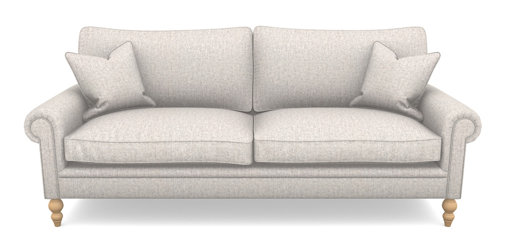Product photograph of Aldingbourne 4 Seater Sofa In House Wool - Pebble from Sofas and Stuff Limited
