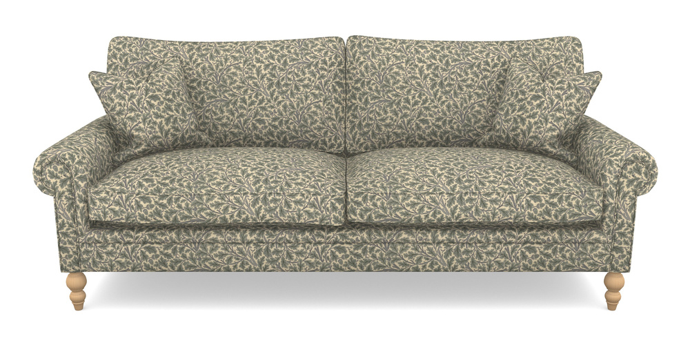 Product photograph of Aldingbourne 4 Seater Sofa In V A Drawn From Nature Collection - Oak Tree - Duck Egg from Sofas and Stuff Limited