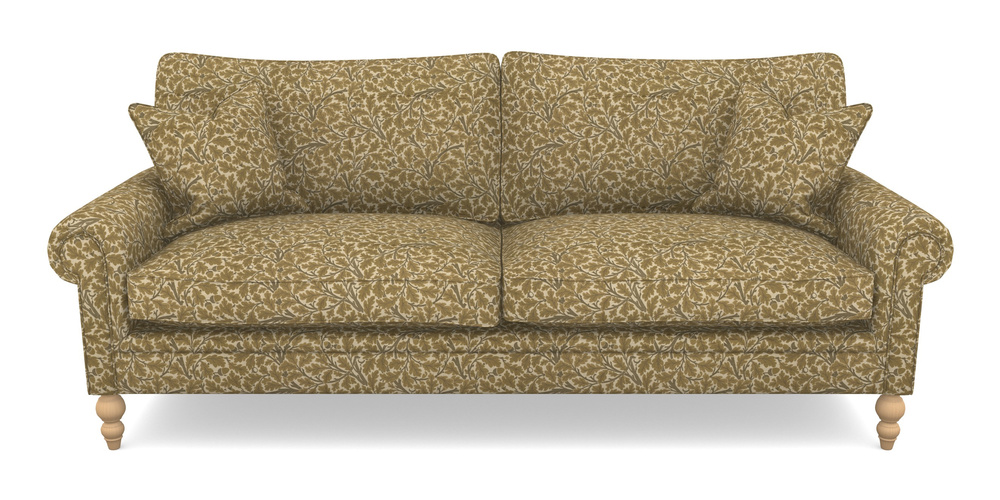 Product photograph of Aldingbourne 4 Seater Sofa In V A Drawn From Nature Collection - Oak Tree - Gold from Sofas and Stuff Limited