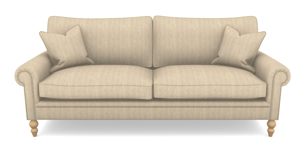 Product photograph of Aldingbourne 4 Seater Sofa In Cloth 22 Weaves - White Sands Linen - Chalk from Sofas and Stuff Limited