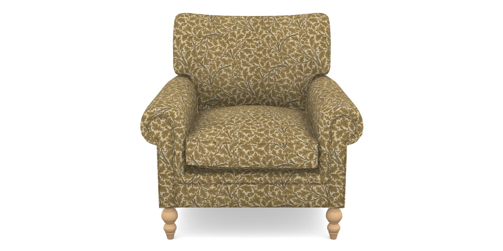 Product photograph of Aldingbourne Chair In V A Drawn From Nature Collection - Oak Tree - Gold from Sofas and Stuff Limited