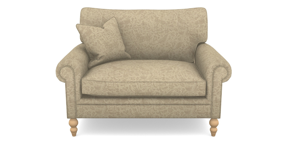 Product photograph of Aldingbourne Snuggler In V A Drawn From Nature - Bird And Rabbit - Natural from Sofas and Stuff Limited