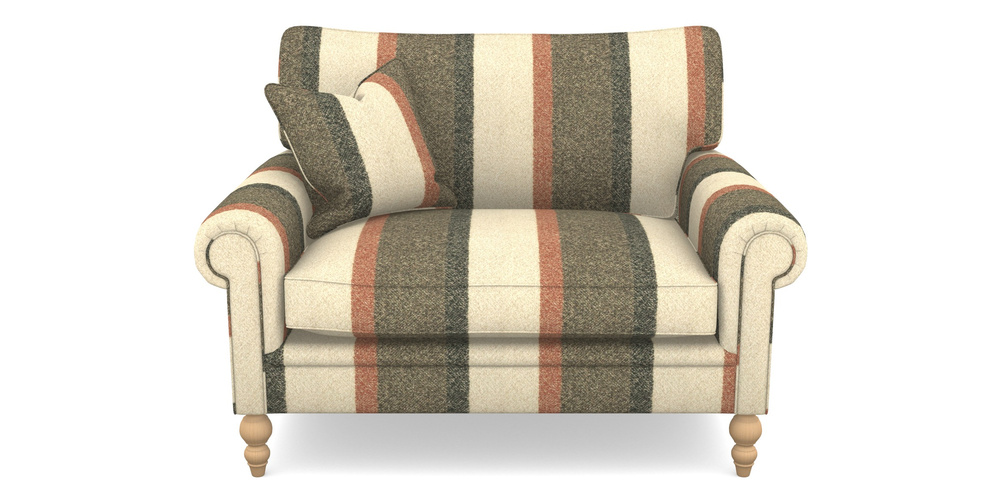 Product photograph of Aldingbourne Snuggler In Cloth 22 Weaves - Cedar Breaks - Jade from Sofas and Stuff Limited