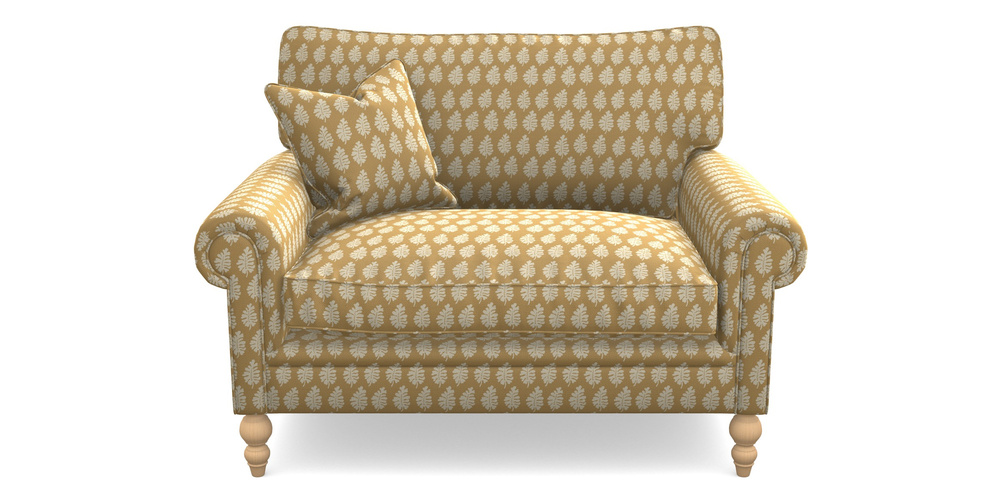 Product photograph of Aldingbourne Snuggler In Cloth 21 - Oak Leaf - Quince from Sofas and Stuff Limited