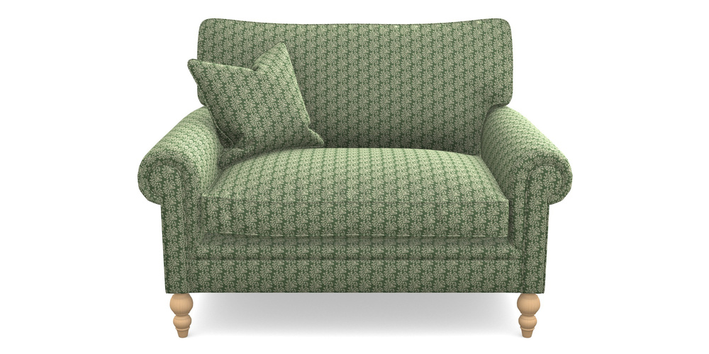 Product photograph of Aldingbourne Snuggler In Cloth 21 - Spring Twig - Forest from Sofas and Stuff Limited