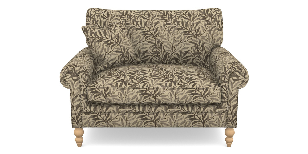 Product photograph of Aldingbourne Snuggler In V A Drawn From Nature - Willow Bough Large - Brown from Sofas and Stuff Limited