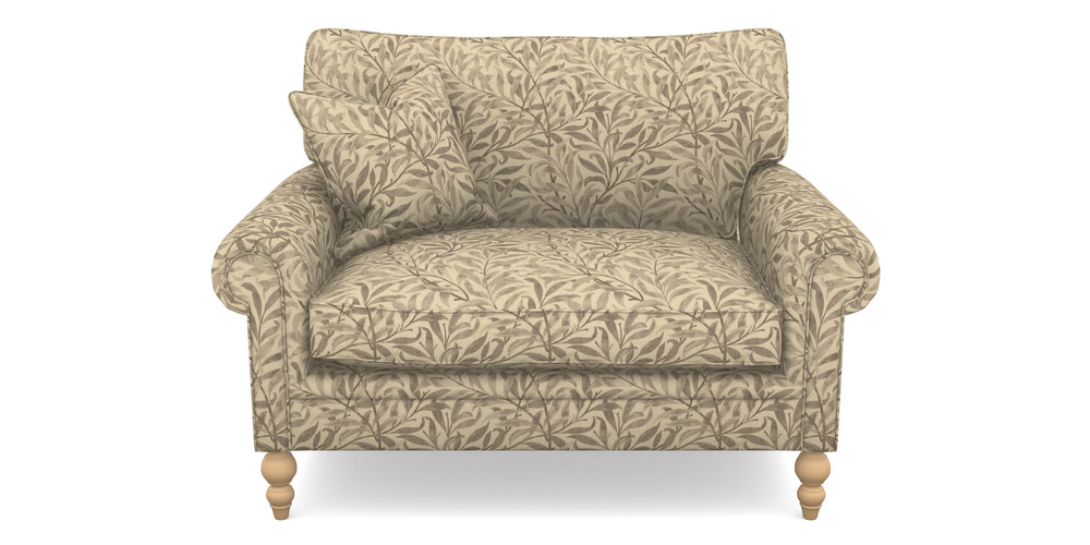 Product photograph of Aldingbourne Snuggler In V A Drawn From Nature - Willow Bough Large - Natural from Sofas and Stuff Limited