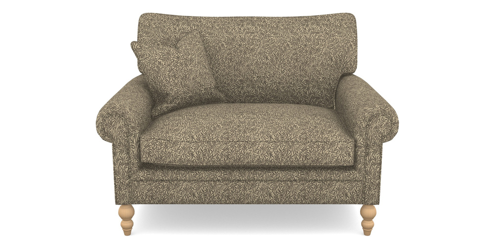 Product photograph of Aldingbourne Snuggler In V A Drawn From Nature Collection - Willow - Brown from Sofas and Stuff Limited