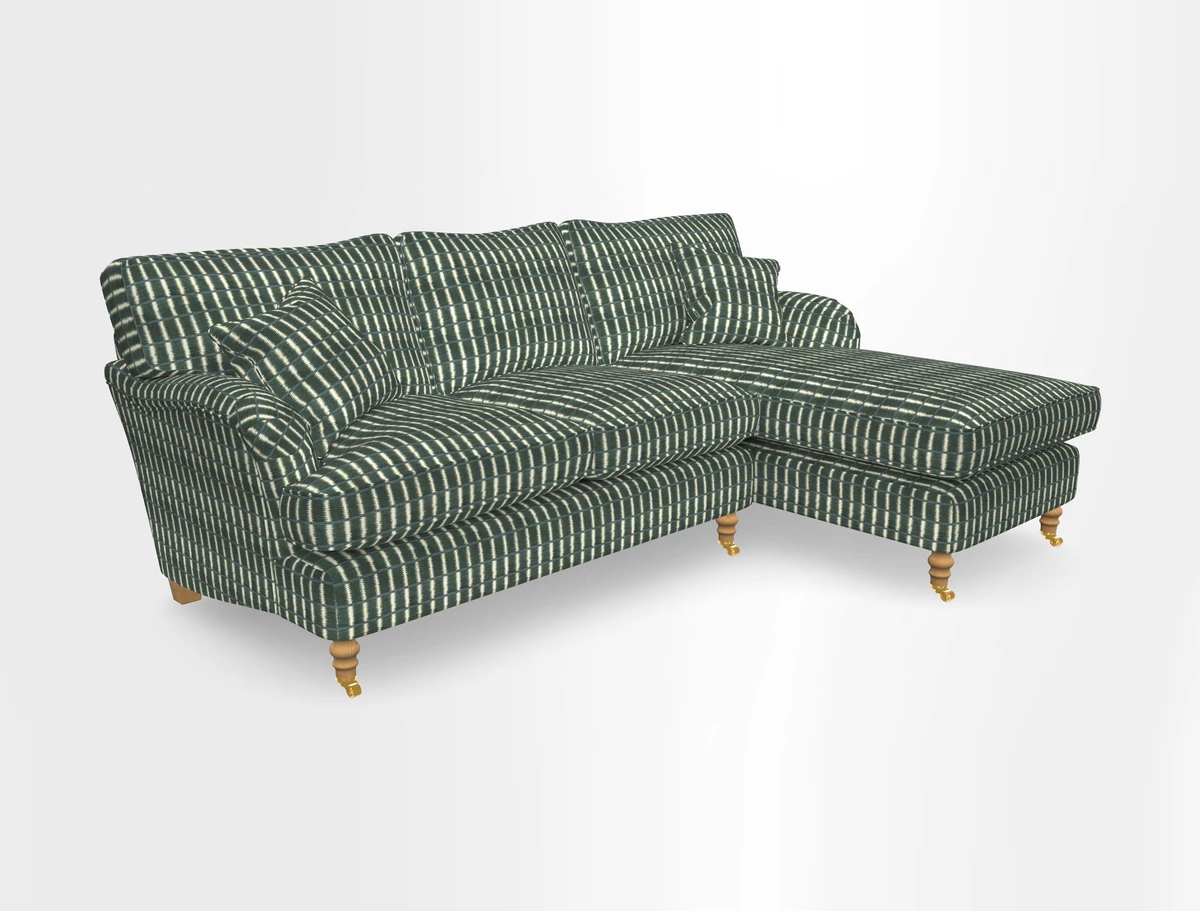 Alwinton chaise RHF in Floral Linen Lela Mystery