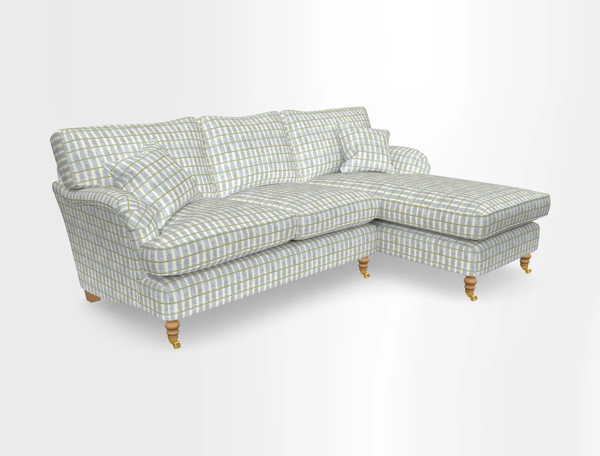 Alwinton chaise RHF in Floral Linen Lela Mystery