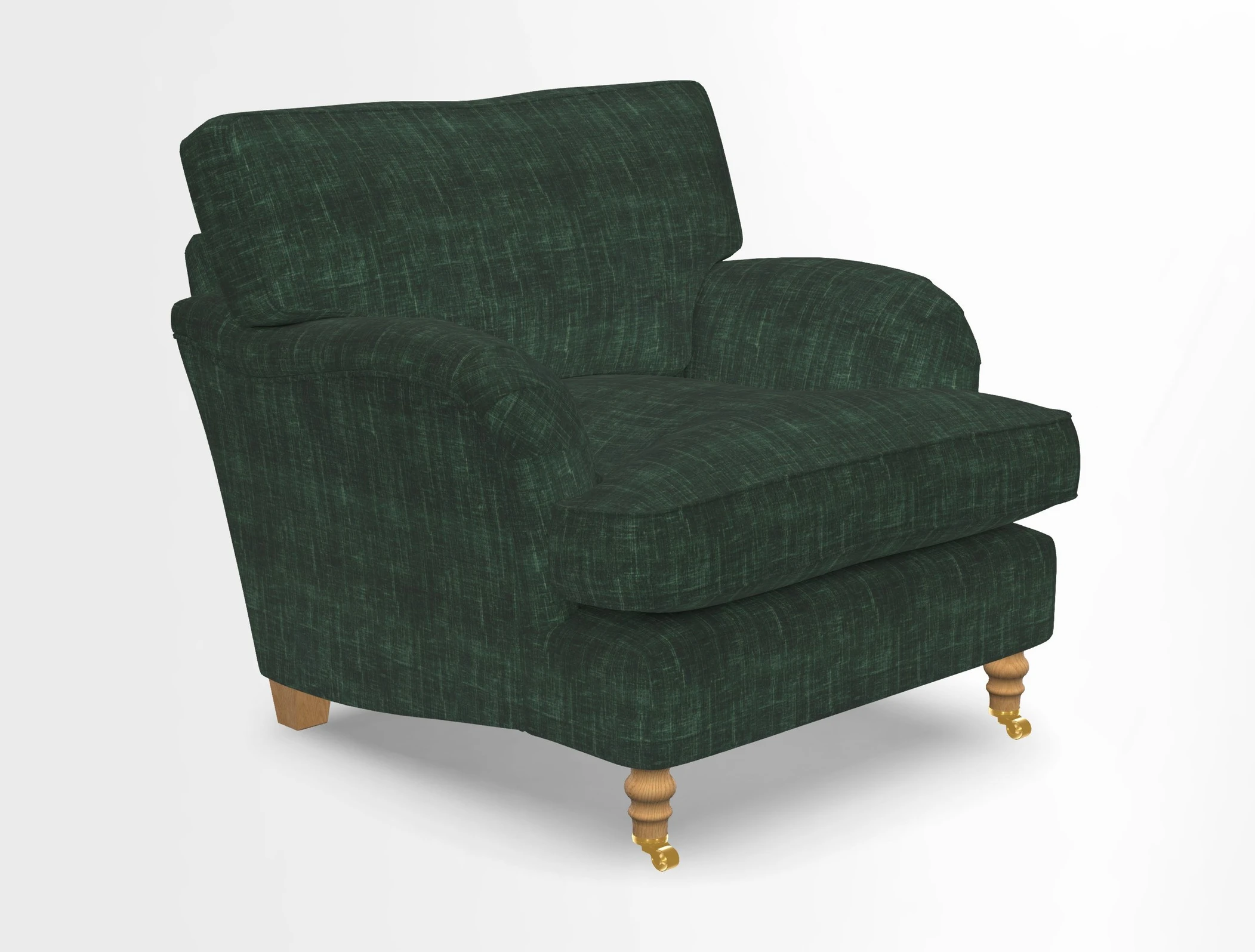 Alwinton chair in Linwood Tango Velvet Sapphire