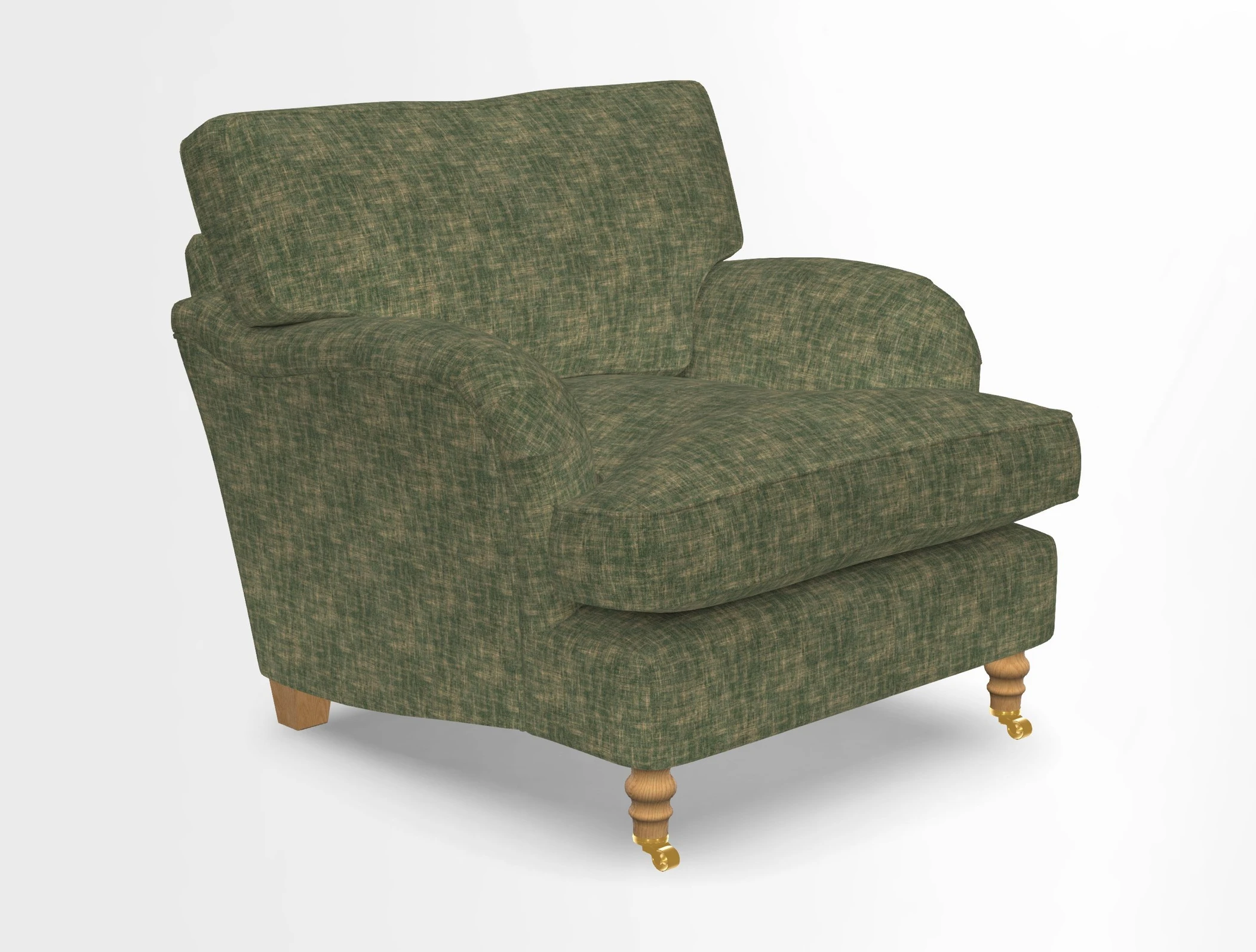 Alwinton chair in Linwood Tango Velvet Sapphire